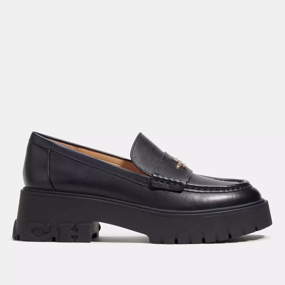 NWT Coach Ruthie Loafer in Box Brand New Women’s Size 9 Black - Picture 2 of 12